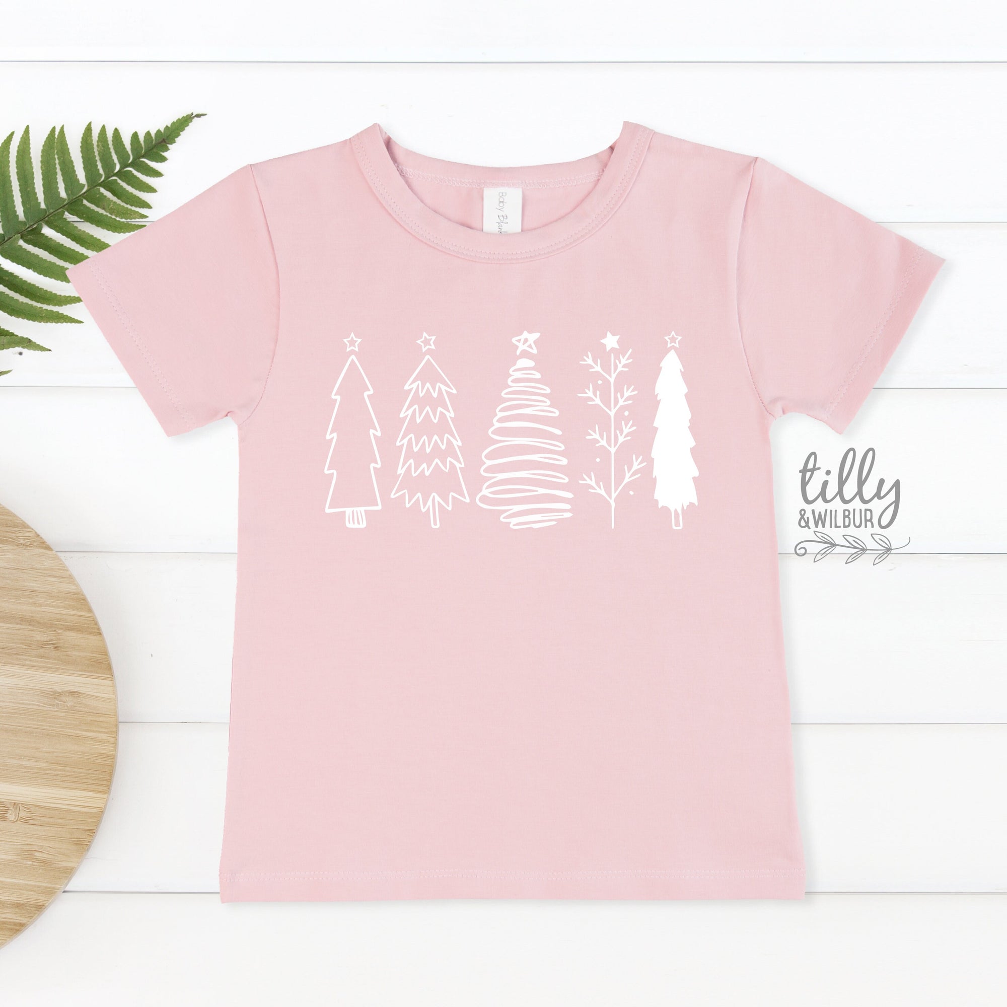 *MORE COLOURS AVAILABLE* Christmas Tree T-Shirt White