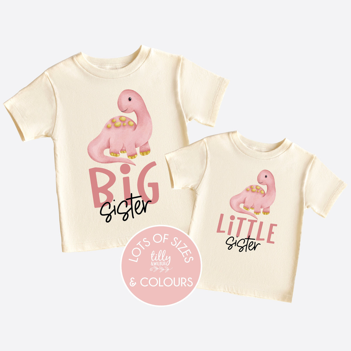 Big Brother Little Sister Set, Big Brother Little Brother Set, Matching Sister Brother Outfits, Sibling T-Shirts, Big Sister Little Sister