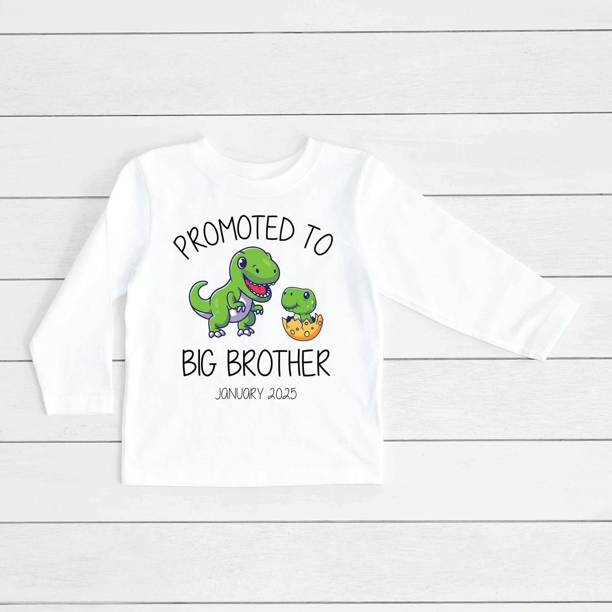 Big Brother T-Shirt, Promoted To Big Brother T-Shirt, Big Brother Shirt, I&#39;m Going To Be A Big Brother, Pregnancy Announcement, Dinosaur Tee