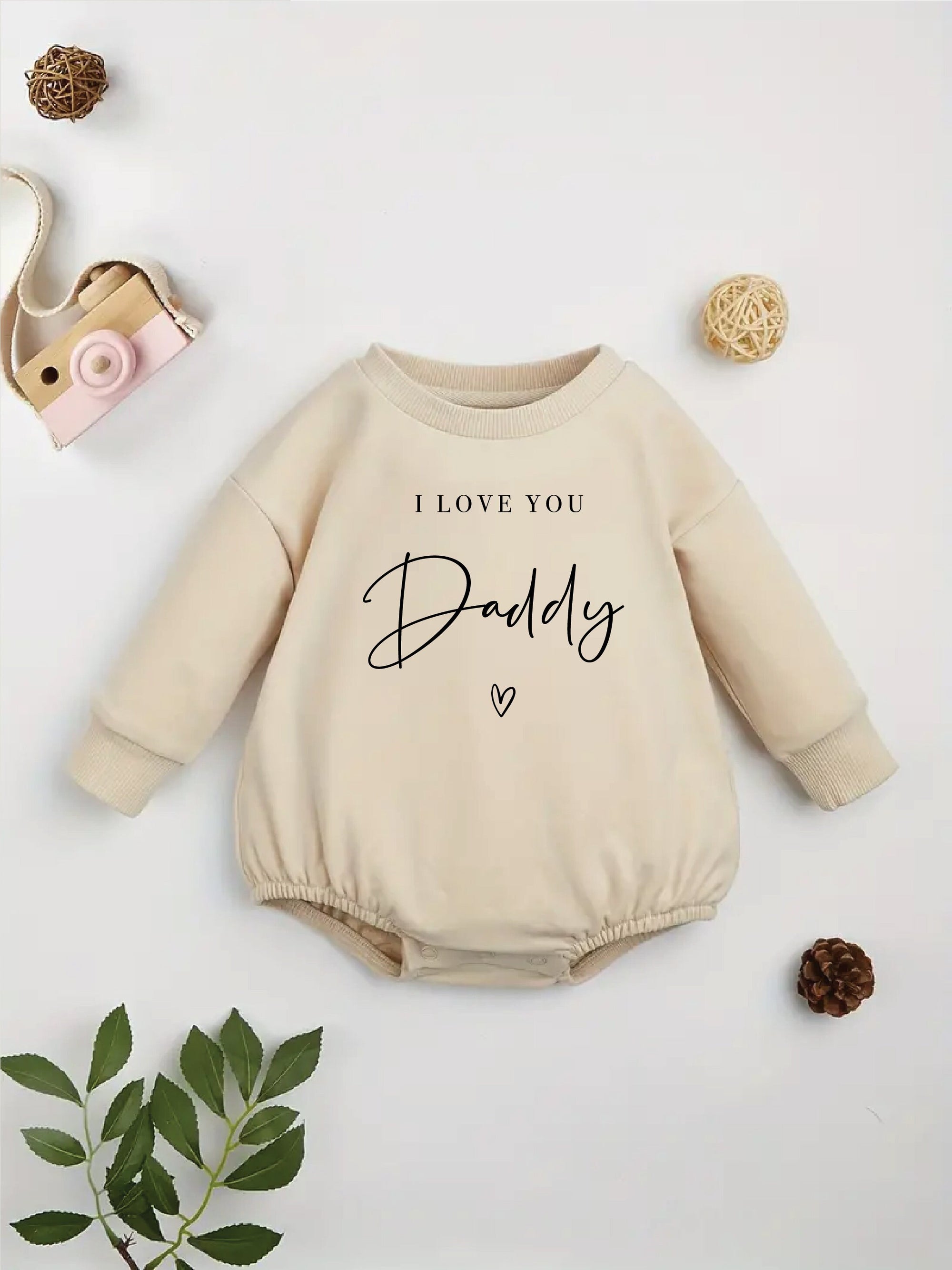 I Love You Daddy Bodysuit, Our First Father's Day 2024 Baby Bodysuit, I Love My Daddy Romper, Happy Father's Day, 1st Fathers Day Baby Gift