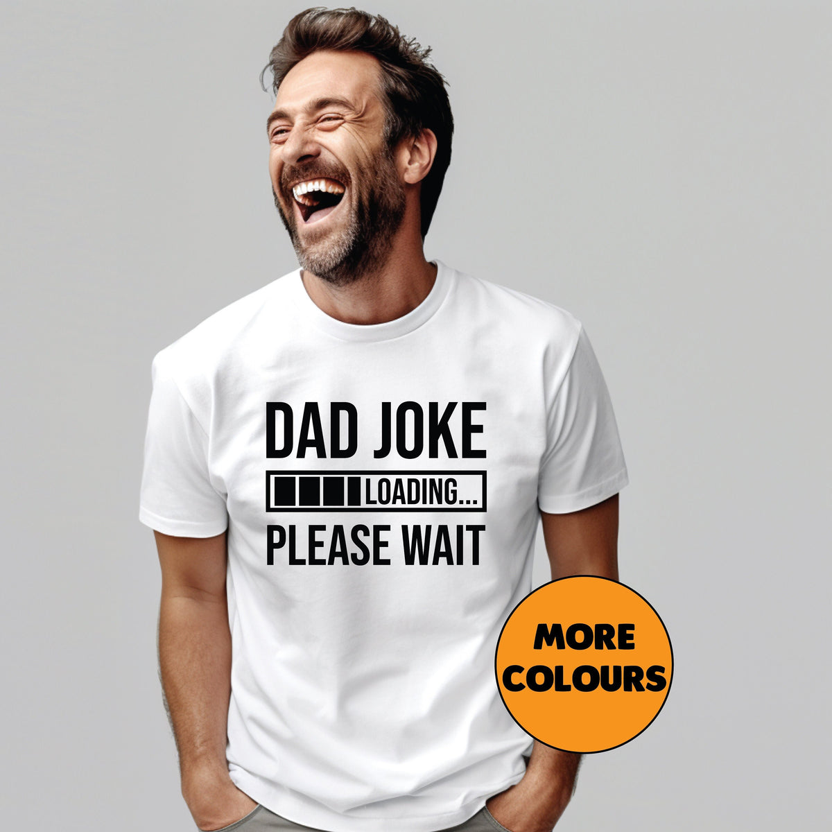 Dad Joke Loading Please Wait T-Shirt, Father&#39;s Day T-Shirt, New Dad Gift, Funny Dad TShirt, Baby Shower Gift, Pregnancy Announcement T-Shirt