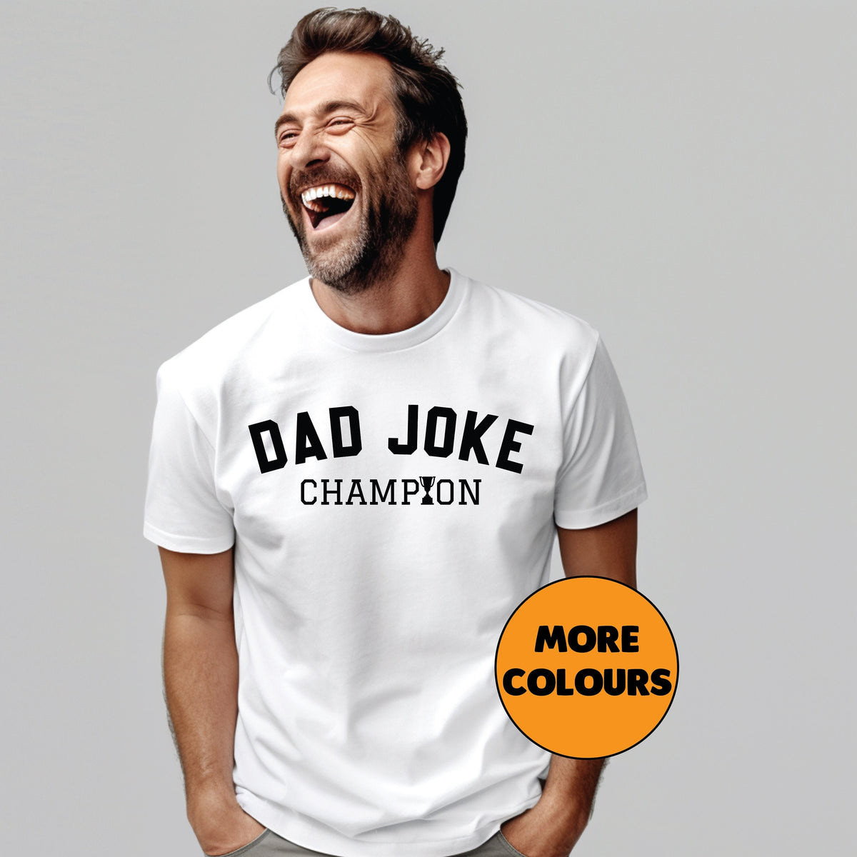 Dad Joke Champion T-Shirt, Father&#39;s Day T-Shirt, New Dad Gift, Funny Dad T-Shirt, Baby Shower Gift, Pregnancy Announcement T-Shirt