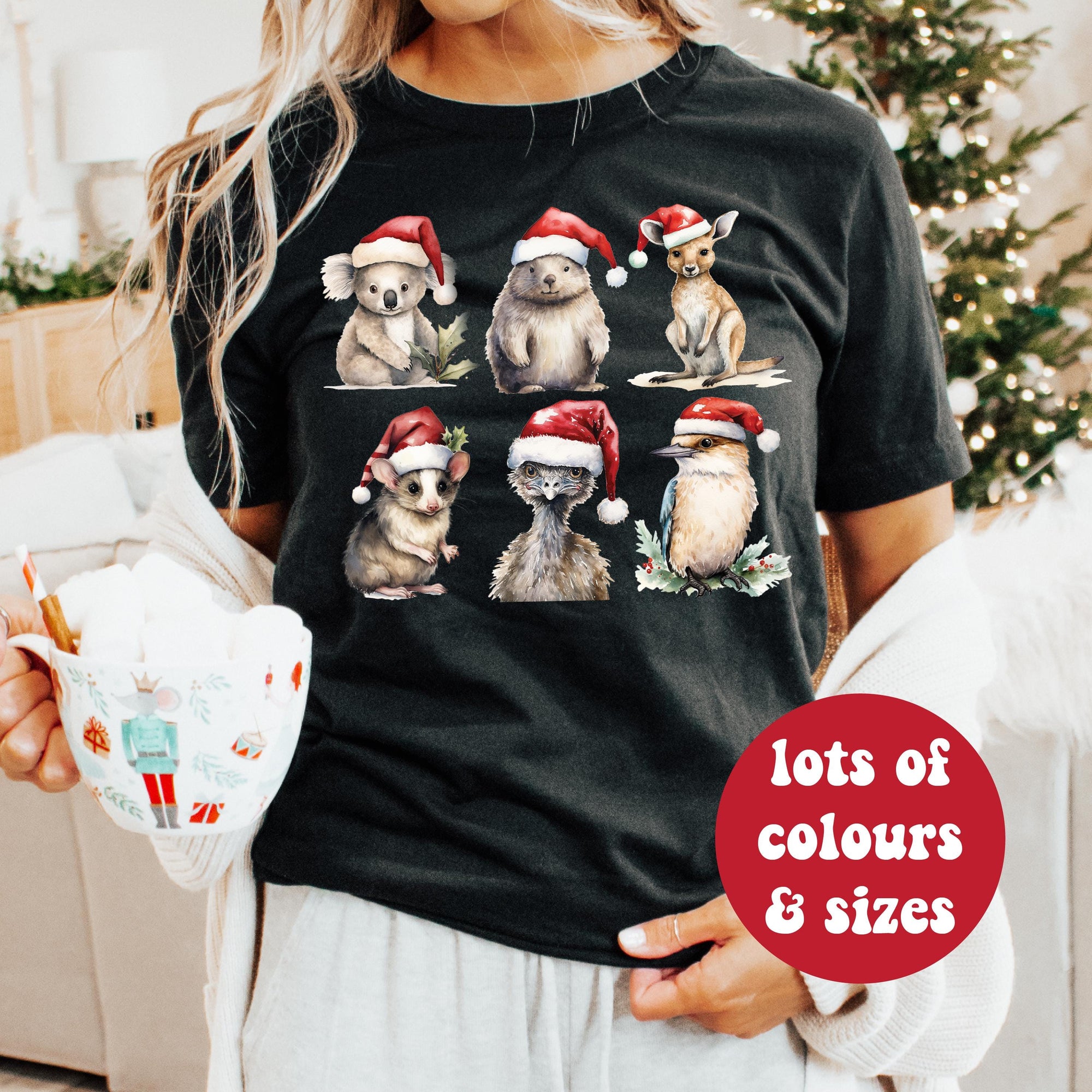 *MORE COLOURS AVAILABLE* Aussie Animals T-Shirt