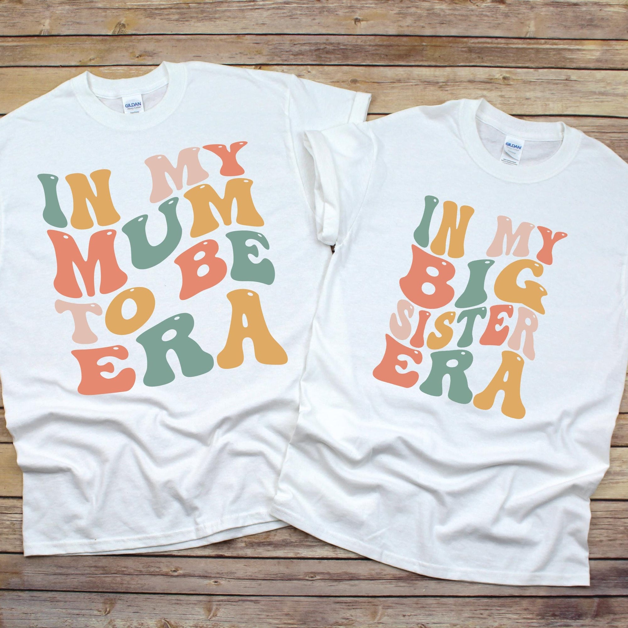 in my big sister era, mum to be, groovy text, mom and daughter, mum and girl