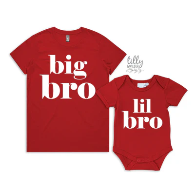 Big Brother Little Brother Matching Outfit- Multiple Colours and Sizes available!