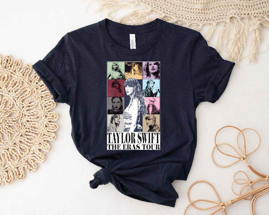 Taylor Era&#39;s Tour T-Shirt Navy