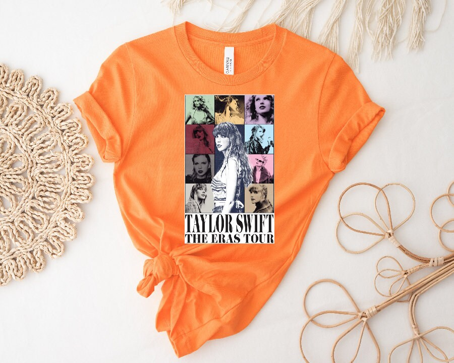 Taylor Era&#39;s Tour T-Shirt Orange