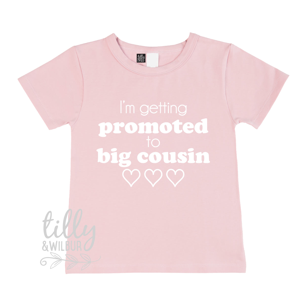 I&#39;m Getting Promoted To Big Cousin Girl&#39;s T-Shirt