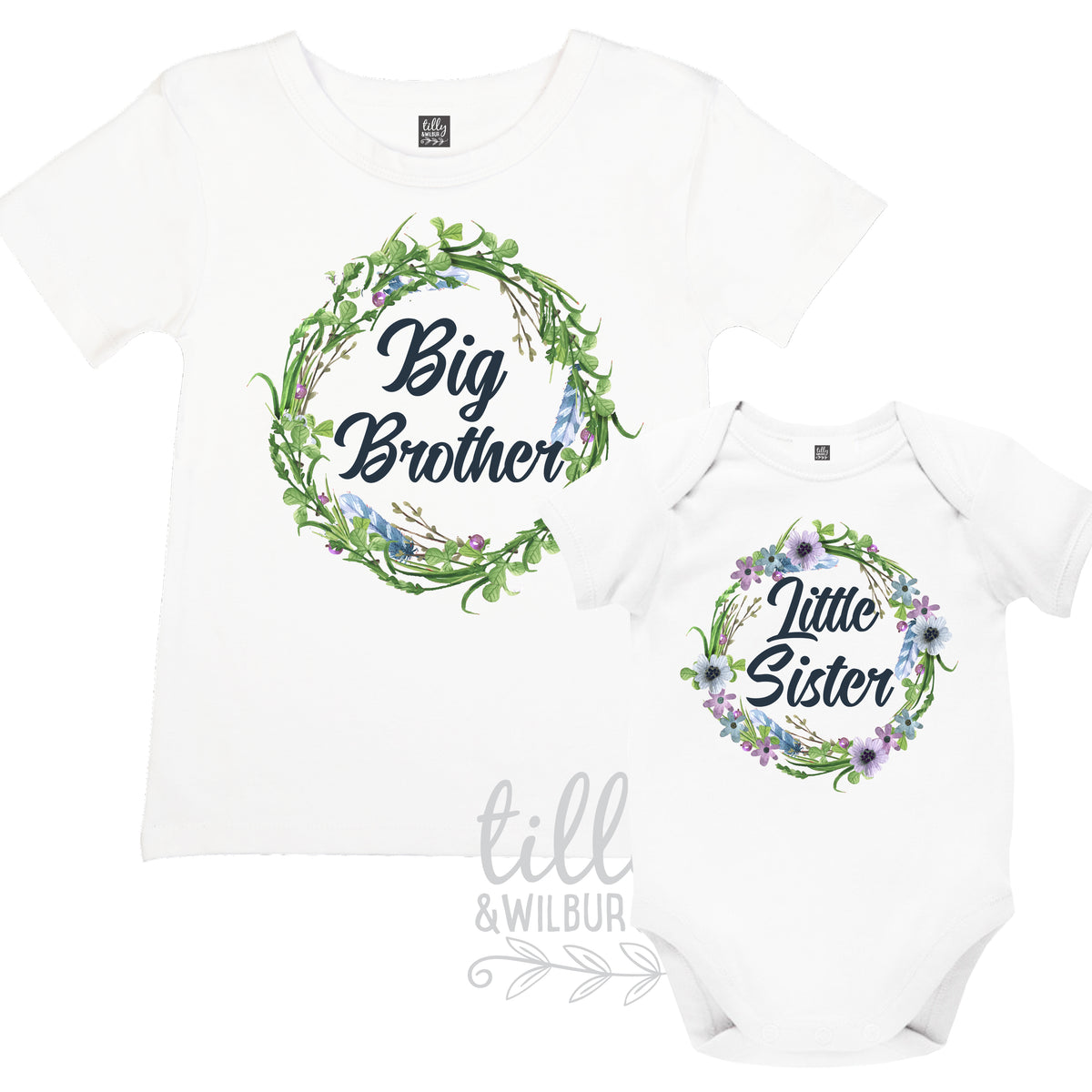 Big and Little Sibling Garments- Choose your Colour &amp; Size