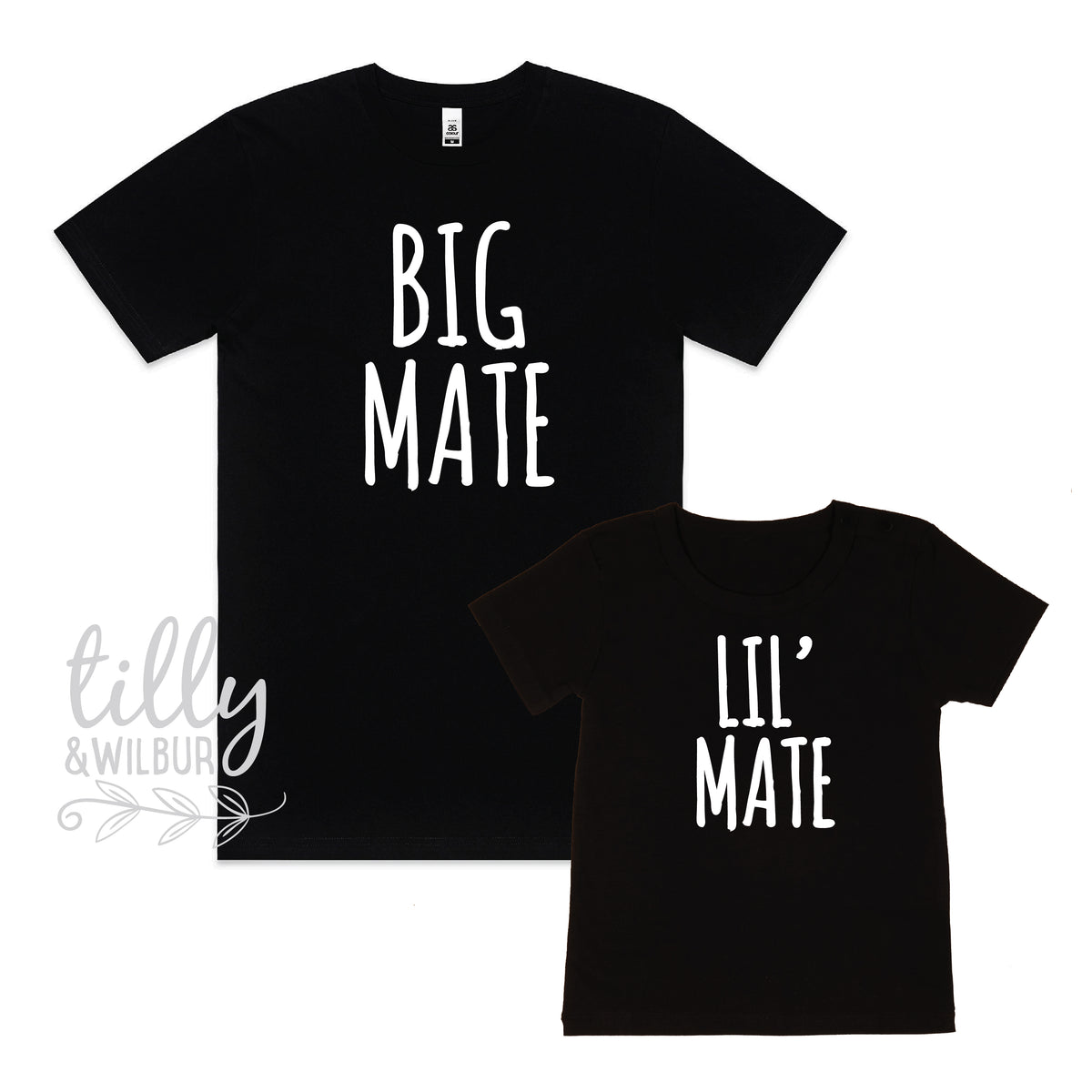 Big Mate Lil&#39; Mate Matching T-Shirts