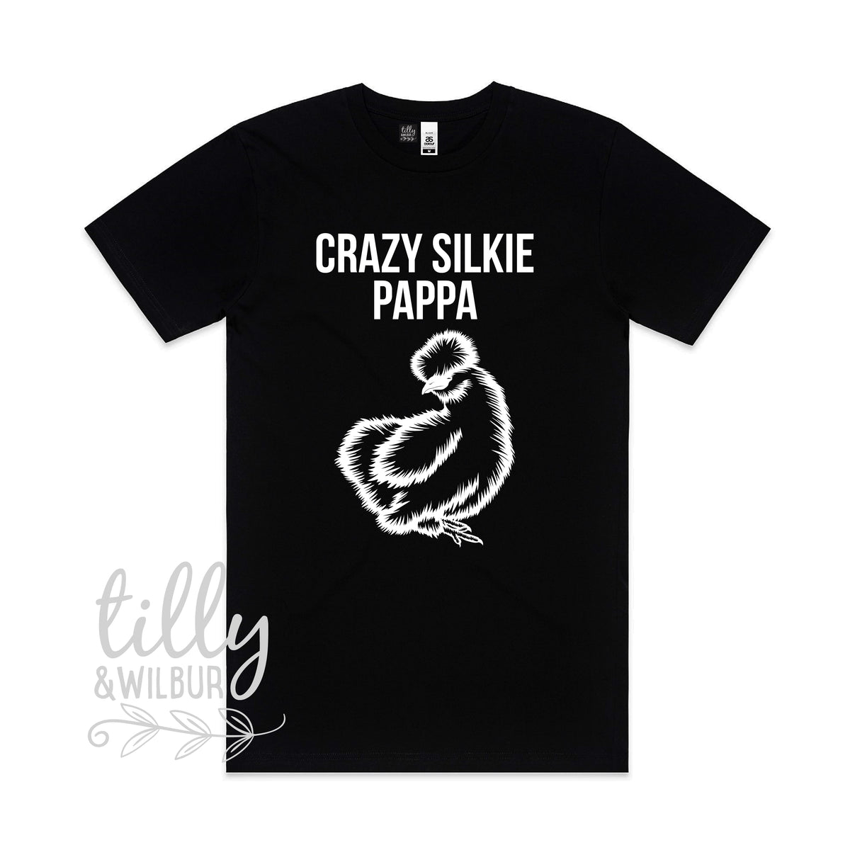 Crazy Silkie Pappa Men&#39;s T-Shirt