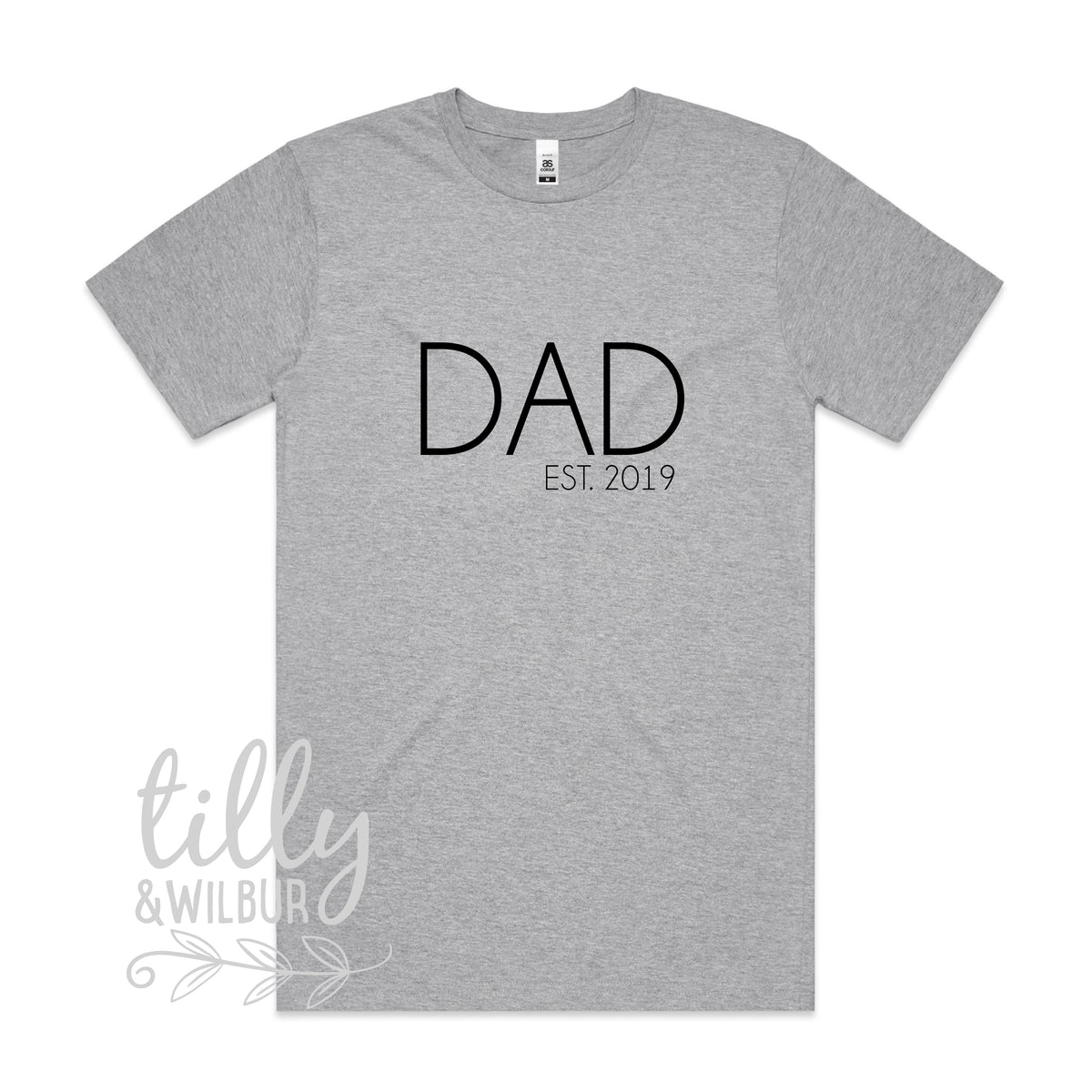 Dad Est. T-Shirt For Men