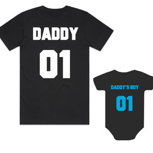 Daddy, Daddy's Girl or Daddy's Boy Matching Set