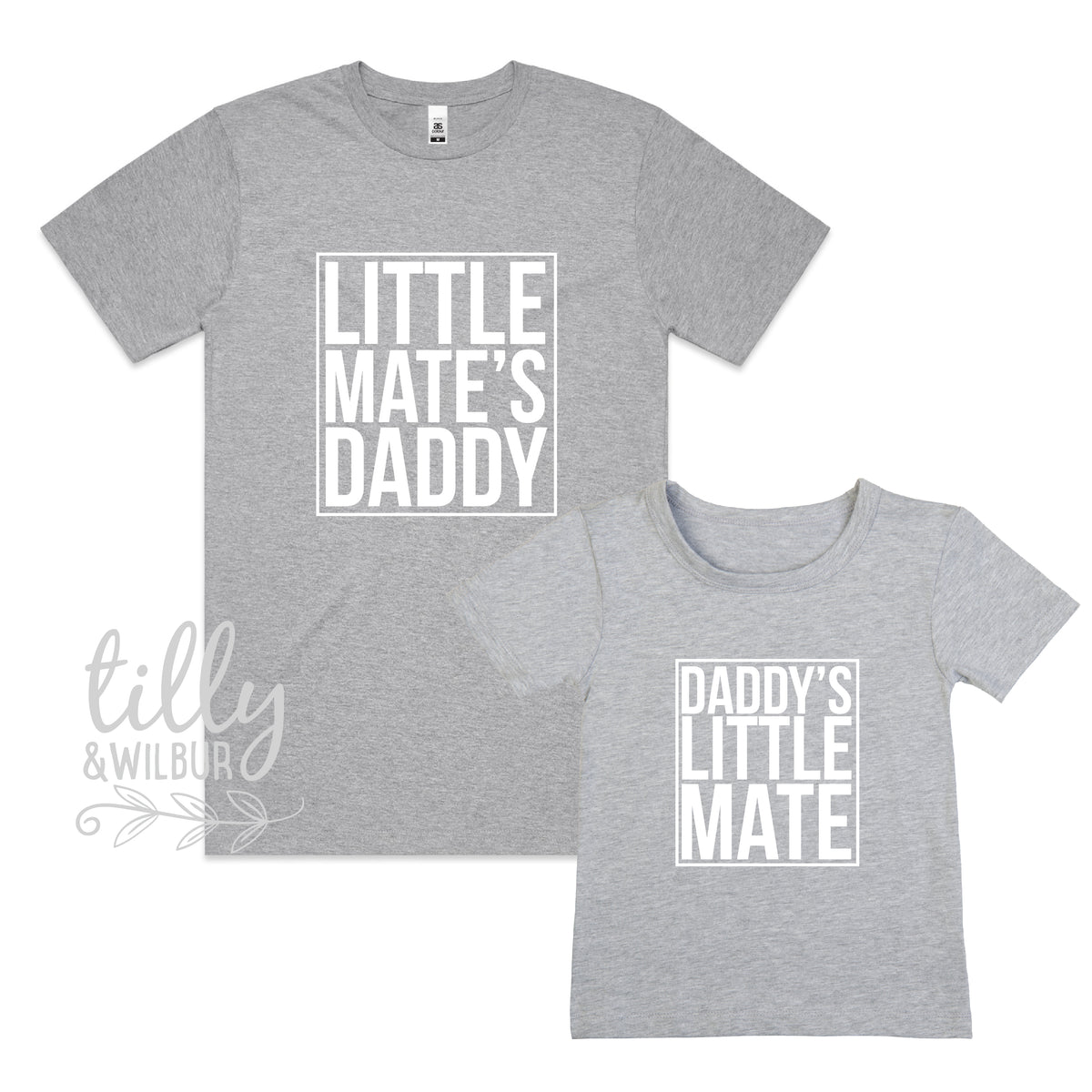 Daddy&#39;s Little Mate &amp; Little Mate&#39;s Daddy Matching Outfits