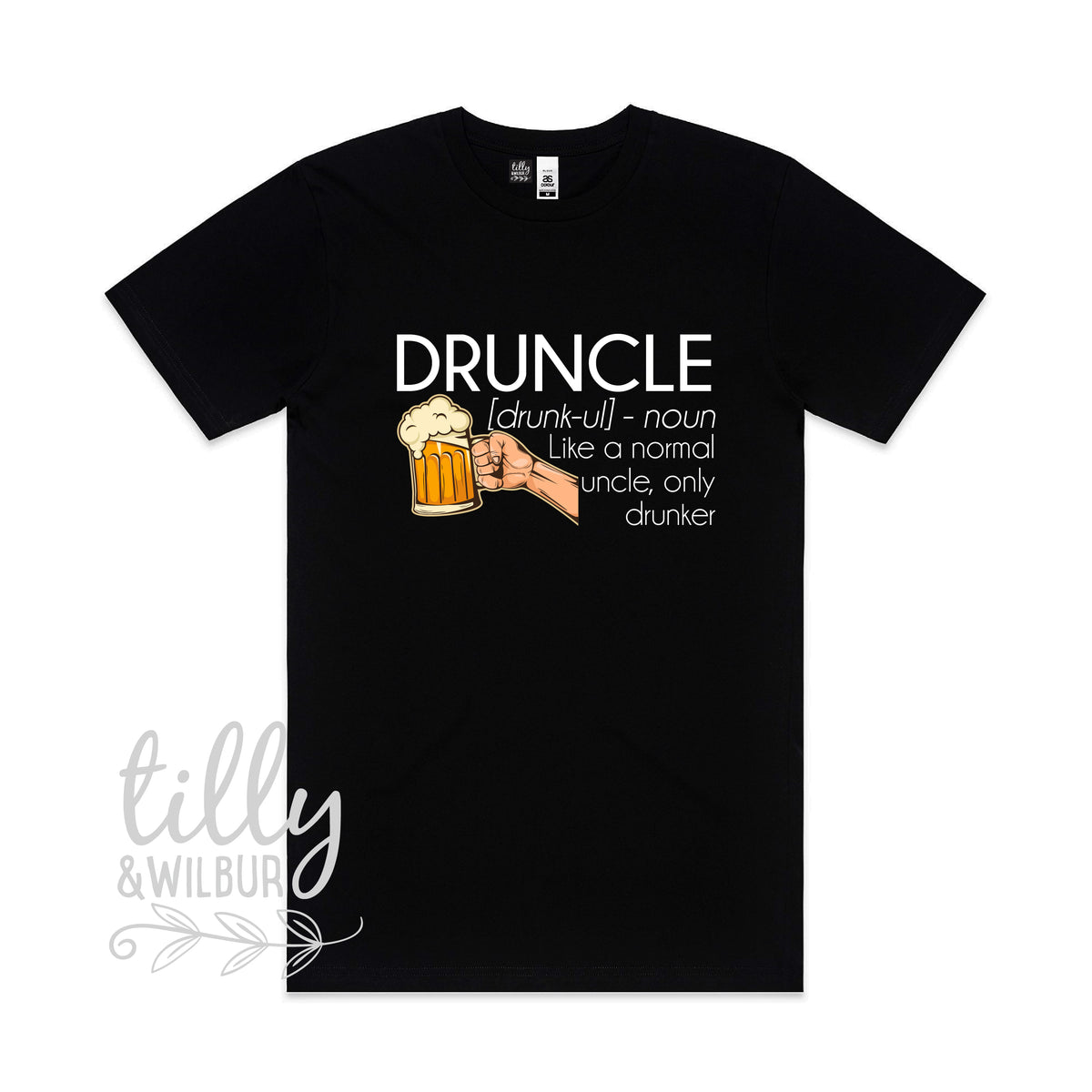 Druncle Just Like A Normal Uncle Only Drunker Men&#39;s T-Shirt