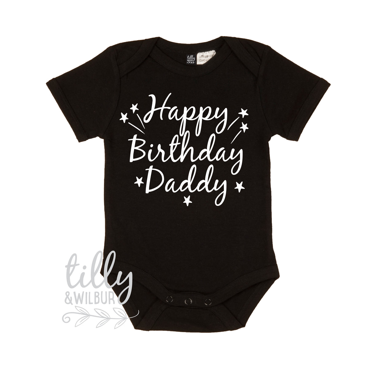 Happy Birthday Daddy Baby Bodysuit