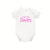 Personalised Baby Bodysuit, Little Miss With Surname, Baby Girls One-Piece, Personalised Baby Clothing, Newborn Gift, Baby Shower, U-W-BS