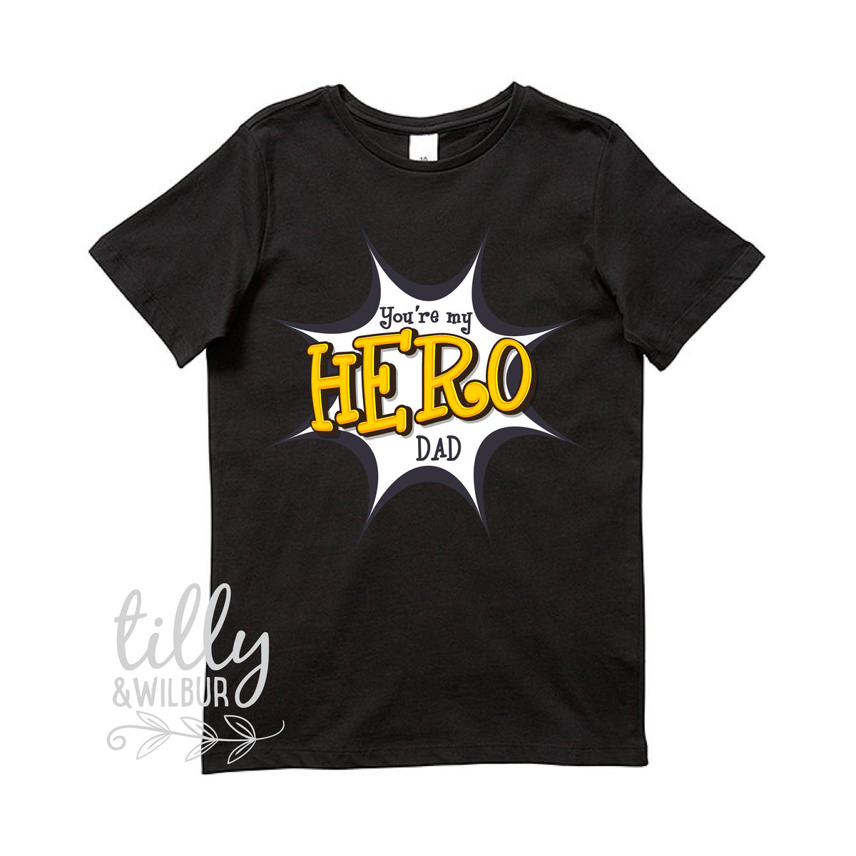 Father&#39;s Day T-Shirt For Boys, Father&#39;s Day Outfit, You&#39;re My Hero Dad, Daddy I Love You, Father&#39;s Day Shirt, Best Dad Ever, Superhero Dad