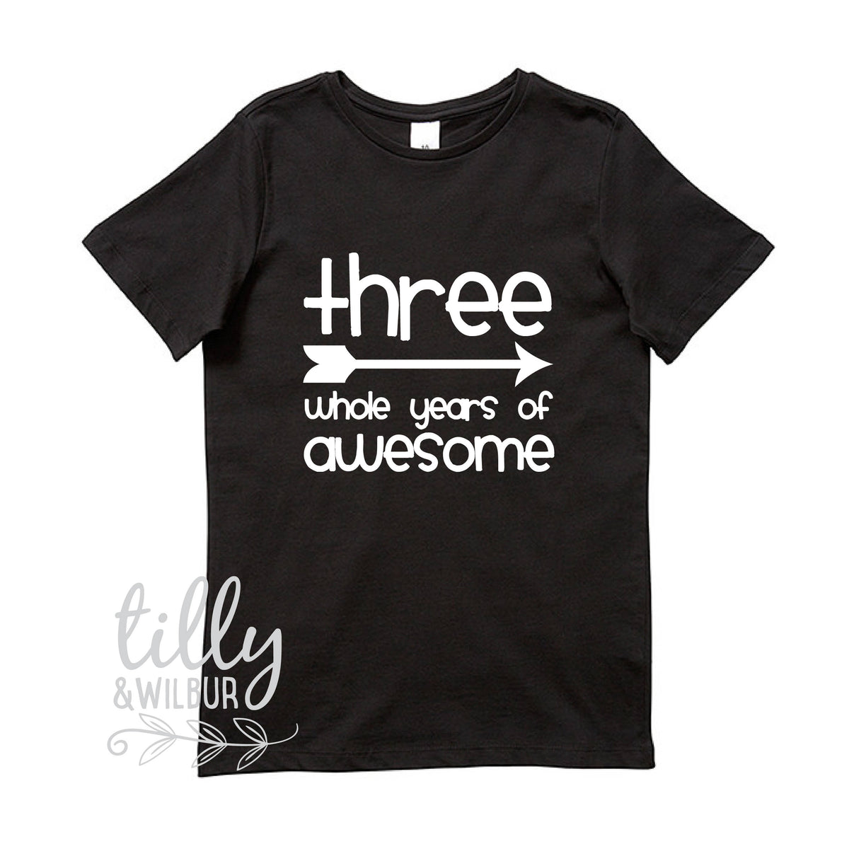 Three Whole Years Of Awesome Birthday Tee, Boys T-Shirt For 3rd Birthday, Third Birthday Gift, 3rd Birthday Outfit, 3rd Boy, Yo I&#39;m 3, 3