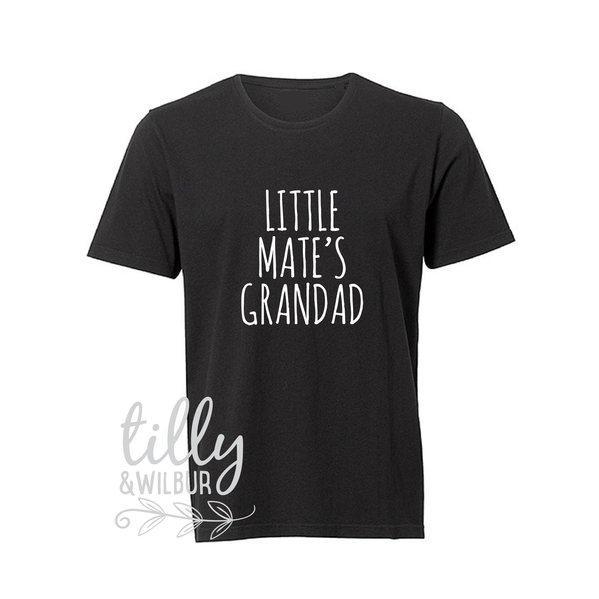 Little Mate&#39;s Grandad, Father&#39;s Day Shirts, Father Son Grandson Matching Shirts, Matching Daddy Baby Outfits, First 1st Father&#39;s Day