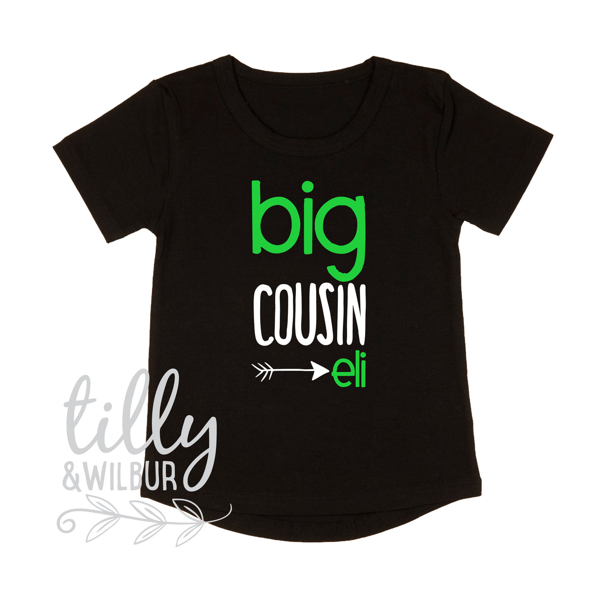 Personalised Big Cousin T-Shirt For Boys, Big Cousin T-Shirt, Boys Cousin Gift, Pregnancy Announcement, Boys Clothing, I&#39;m Going To Be A Big