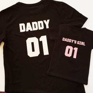 Daddy and Daddy&#39;s Girl Set, Father Daughter Matching Shirts, Matching Dad Baby, Matchy Matchy, Daddy Daughter, Father&#39;s Day Gift, Newborn