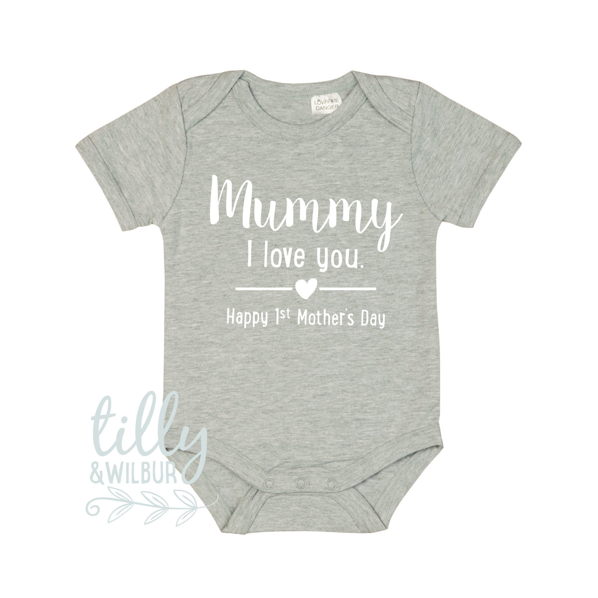 Mummy I Love You Happy 1st Mother&#39;s Day, Mother&#39;s Day Baby Bodysuit, First Mother&#39;s Day Outfit, Mother&#39;s Day Gift, Best Mummy Ever, Mum