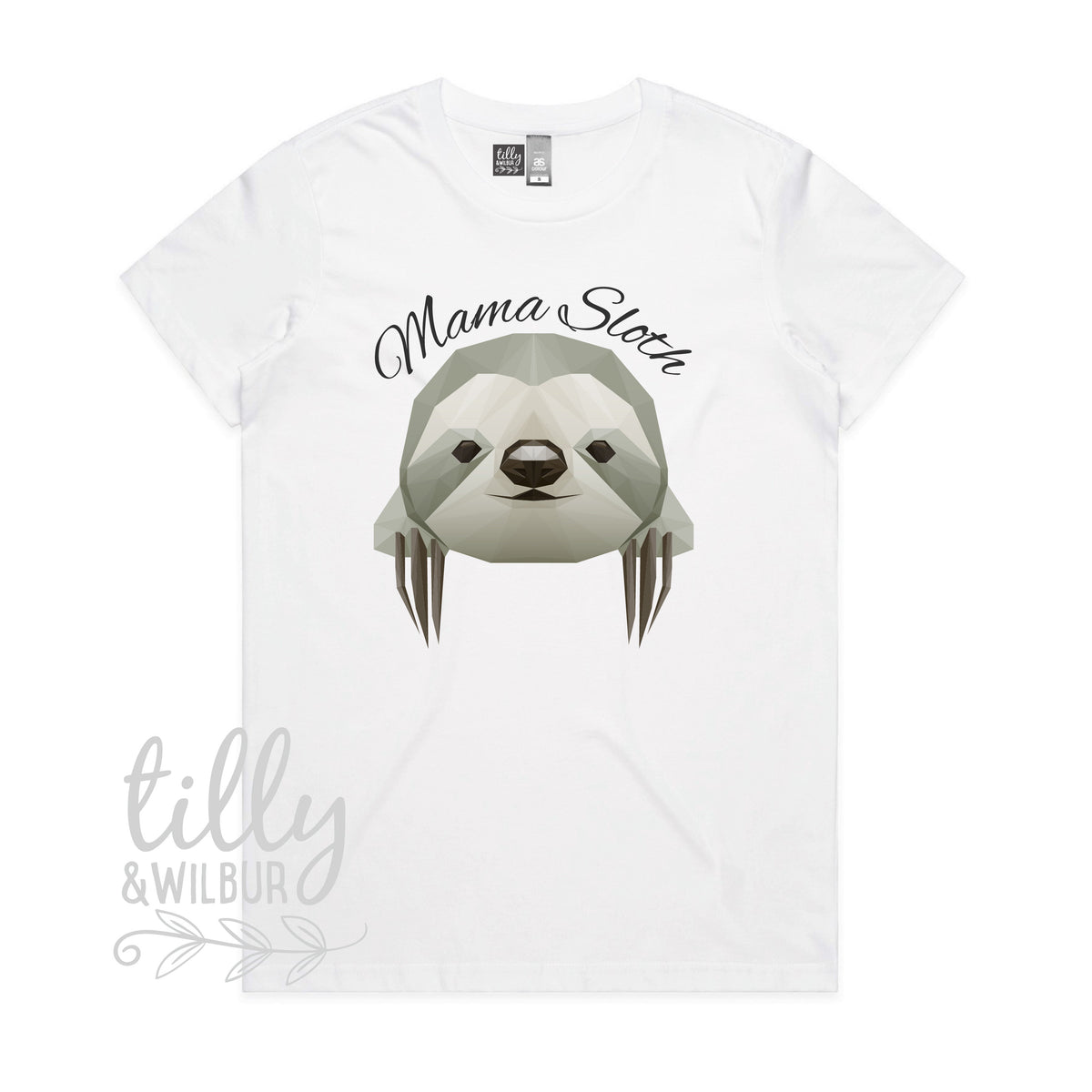 Mama Sloth T-Shirt, Funny Sloth Tee, Mum Shirt, 1st Mother&amp;#39;s Day Gift, Mama Sloth, Mumma Sloth, Mum Sloth, Mum Gift, Sloth Family Shirts