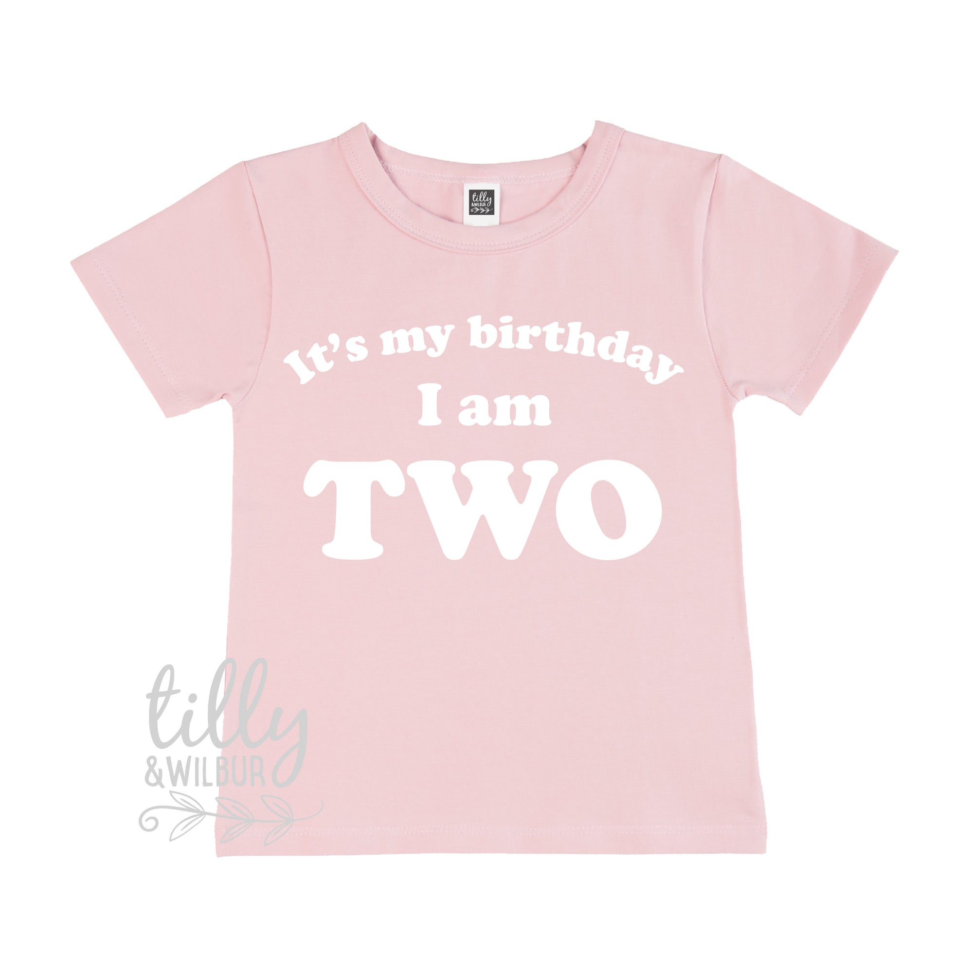 It&#39;s My Birthday I Am Two T-Shirt, I am Two Shirt, 2nd Birthday T-Shirt, Second Birthday T-Shirt, Two Today Shirt, Birthday Girl, Girl Two