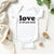 Love Is All You Need Valentine&#39;s Day Baby Bodysuit, 1st Valentine&#39;s Day, Unisex Baby Valentine&#39;s Day Outfit, Valentine&#39;s Day Baby Clothing