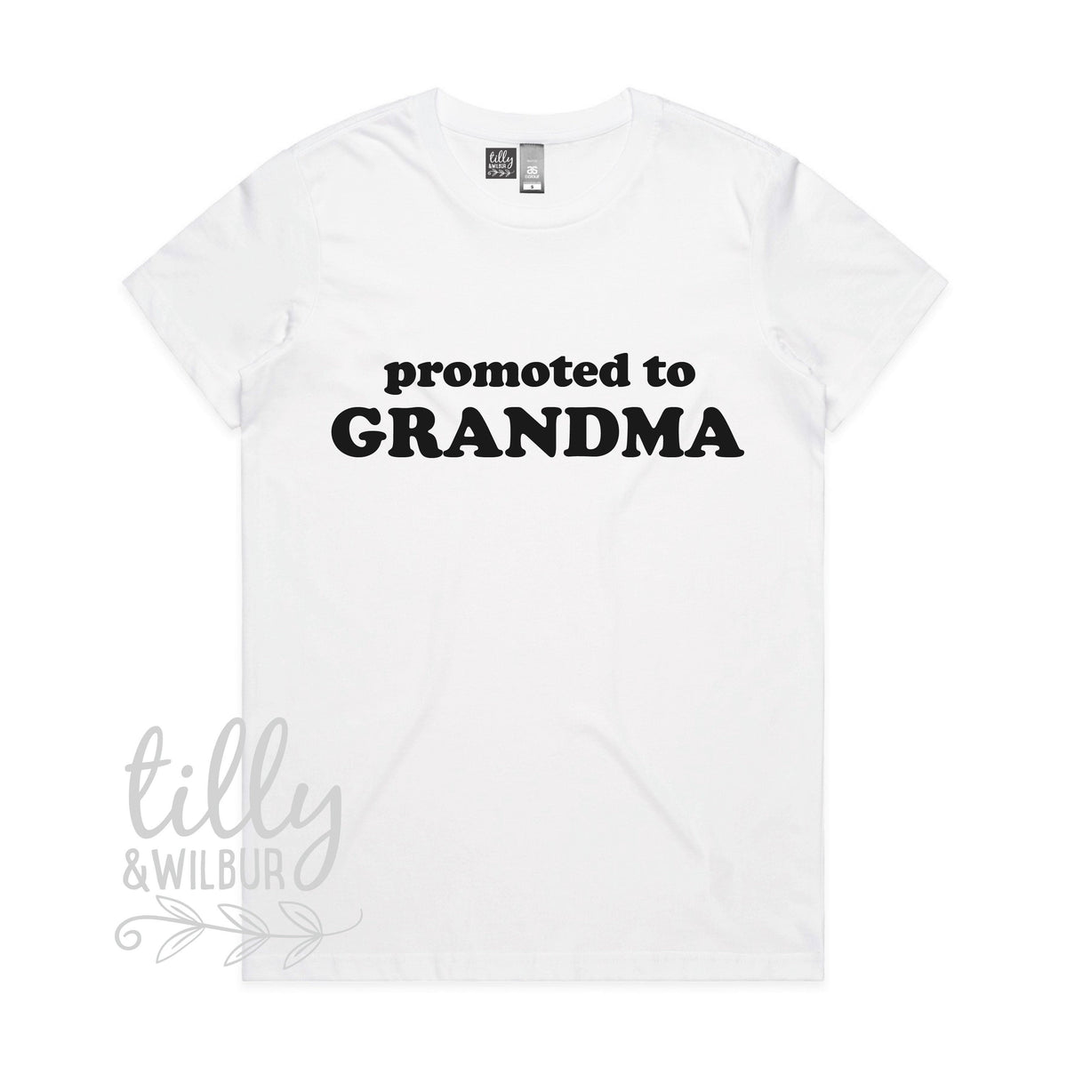 Promoted To Grandma T-Shirt, I&amp;#39;m Going To Be A Grandma Women&amp;#39;s Shirt, Grandma Shirt, Granny Shirt, Nanny, Gran, Nan, Nanna Personalised