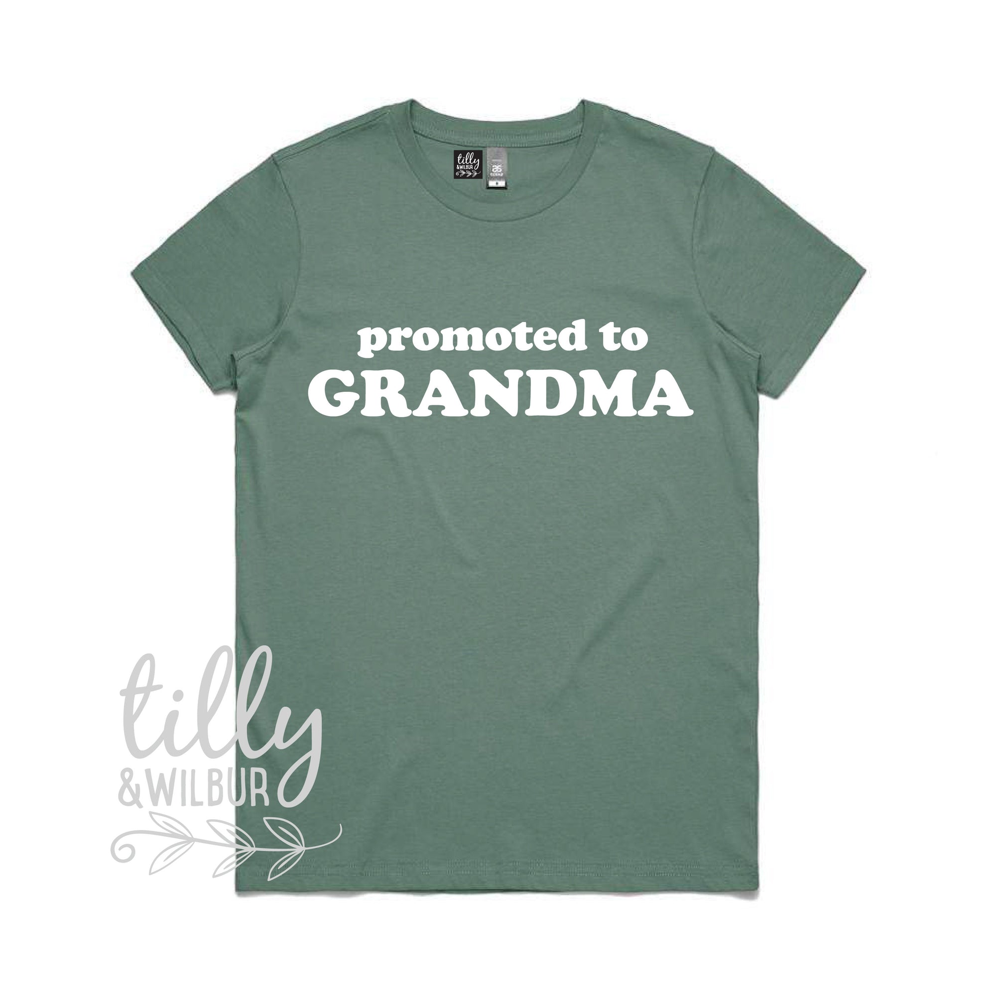 Promoted To Grandma T-Shirt, I&#39;m Going To Be A Grandma Women&#39;s Shirt, Grandma Shirt, Granny Shirt, Nanny, Gran, Nan, Nanna Personalised