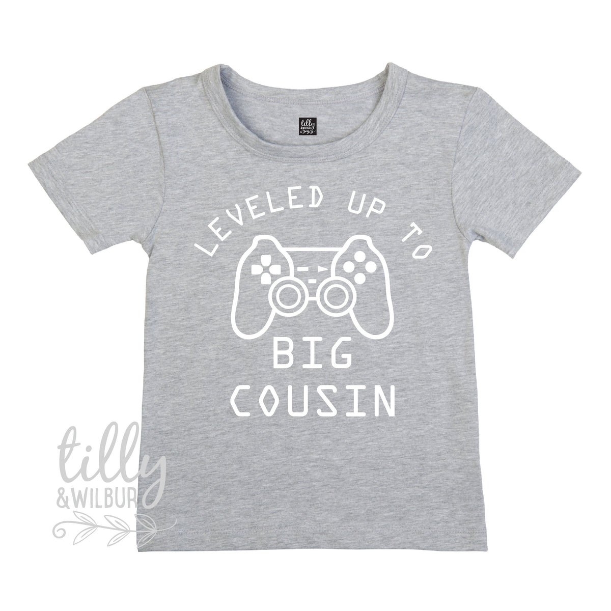 Leveled Up To Big Cousin T-Shirt, I&amp;#39;m Going To Be A Big Cousin Pregnancy Announcement T-Shirt, Big Cousin Shirt, Promoted To Big Cousin, Cuz