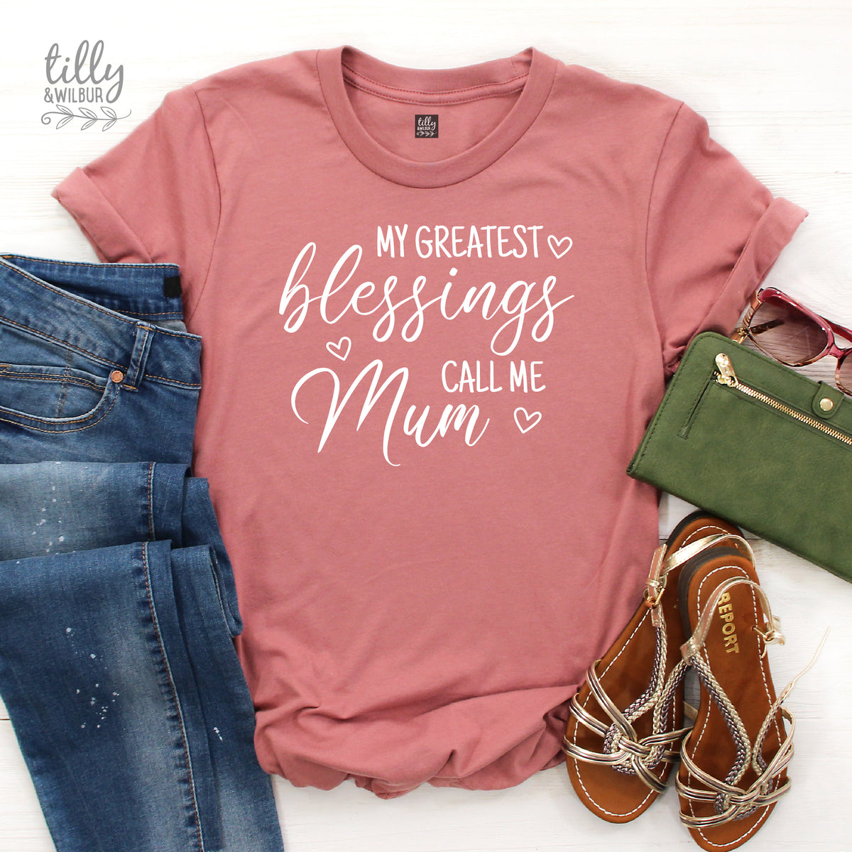 My Greatest Blessings Call Me Mum Women&amp;#39;s T-Shirt, Blessings T-Shirt, Mum T-Shirt, Mum Gift, Mother&amp;#39;s Day Gift, Blessed Mum, Blessed Mother