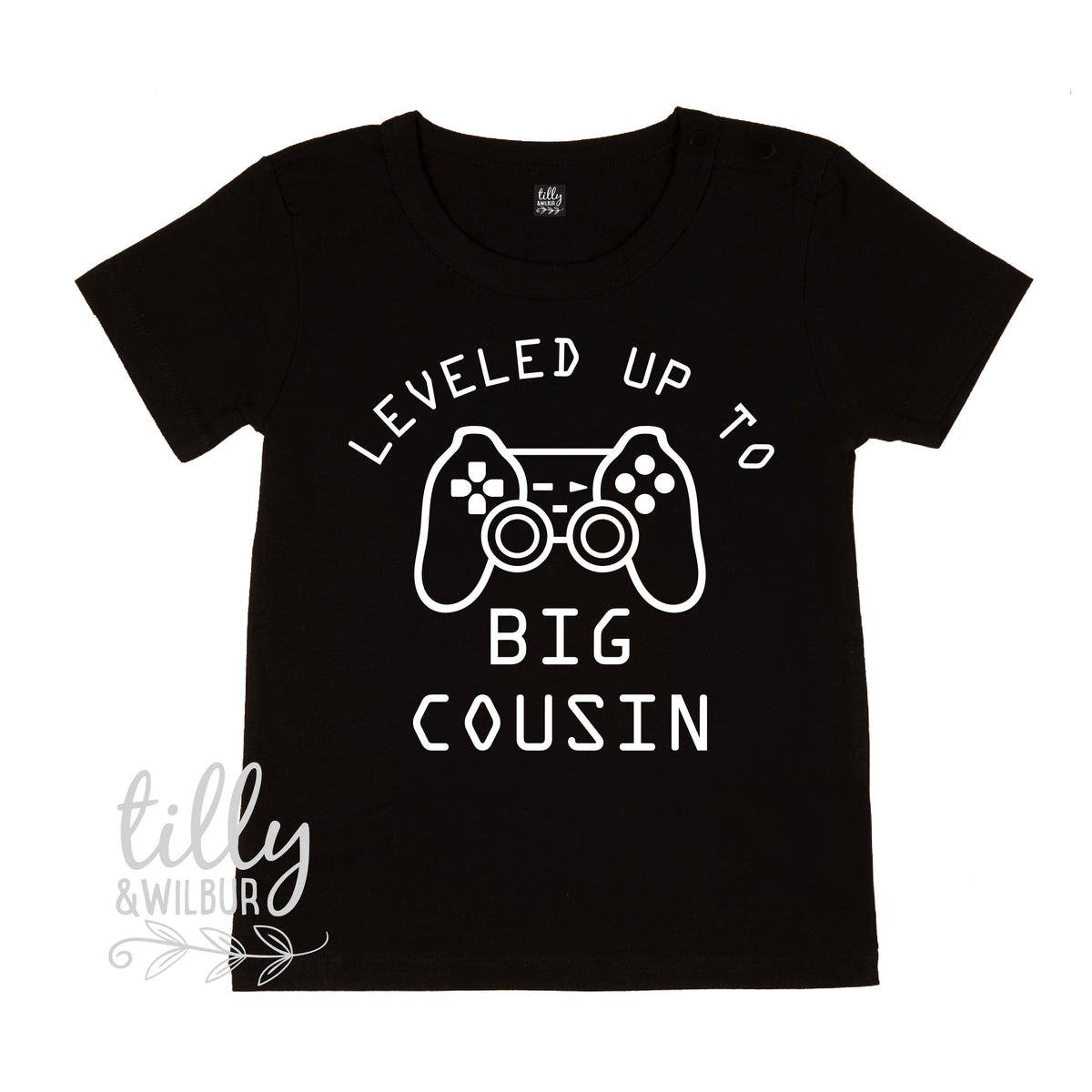 Leveled Up To Big Cousin T-Shirt, I&amp;#39;m Going To Be A Big Cousin Pregnancy Announcement T-Shirt, Big Cousin Shirt, Promoted To Big Cousin, Cuz