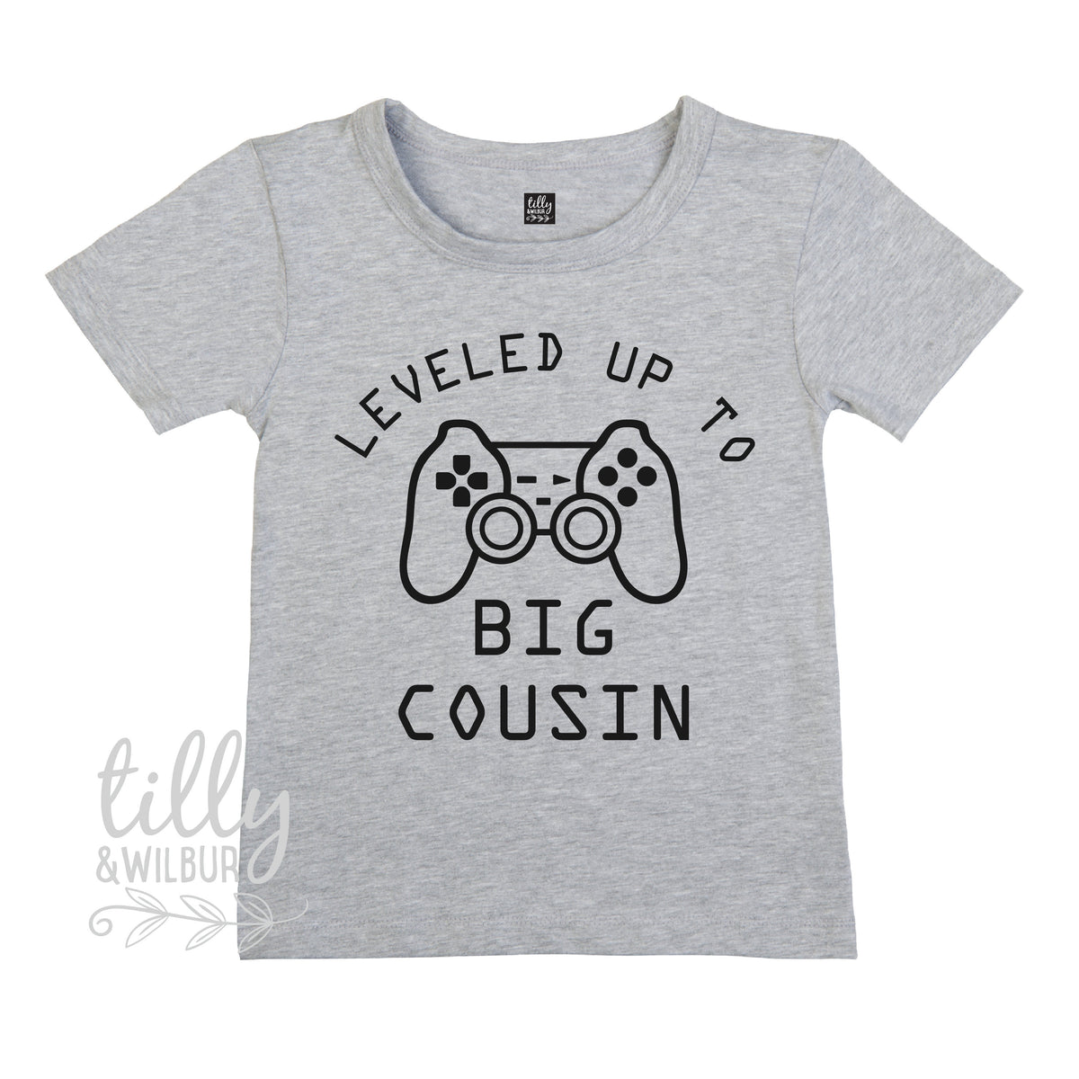 Leveled Up To Big Cousin T-Shirt, I&amp;#39;m Going To Be A Big Cousin Pregnancy Announcement T-Shirt, Big Cousin Shirt, Promoted To Big Cousin, Cuz