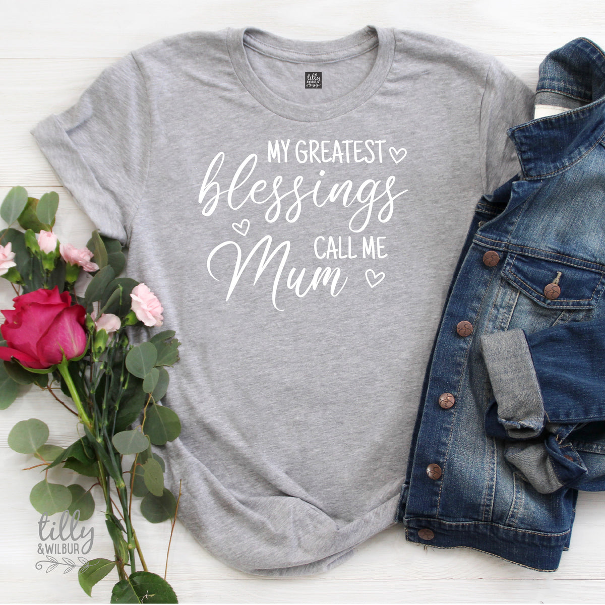 My Greatest Blessings Call Me Mum Women&amp;#39;s T-Shirt, Blessings T-Shirt, Mum T-Shirt, Mum Gift, Mother&amp;#39;s Day Gift, Blessed Mum, Blessed Mother