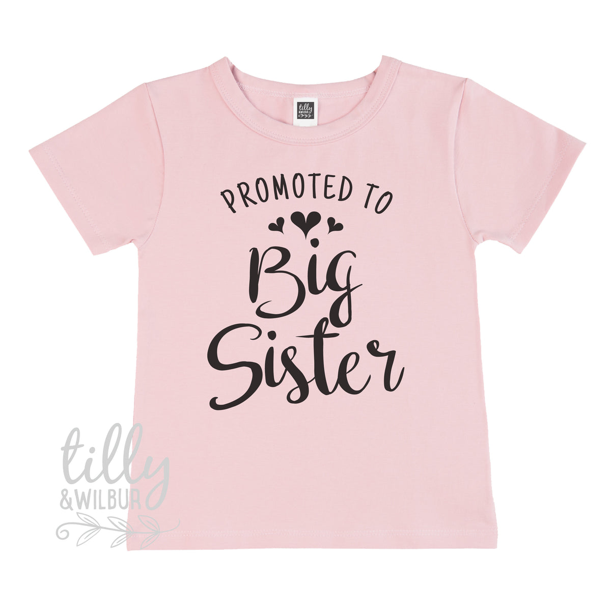 Promoted To Big Sister T-Shirt, Big Sis T-Shirt,  Big Sister Gift, Pregnancy Announcement Shirt, I&amp;#39;m Going To Be A Big Sister T-Shirt, Sis