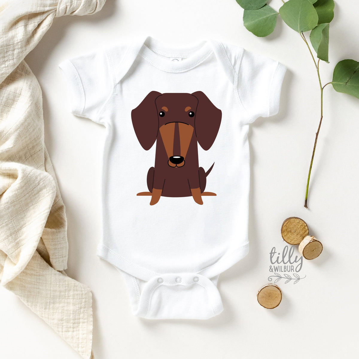 Dachshund Baby Bodysuit, Sausage Dog Baby Clothing, My Siblings Have Paws,  Dachshund Baby Clothing, Dachshund Baby, Dachshund Baby Shower