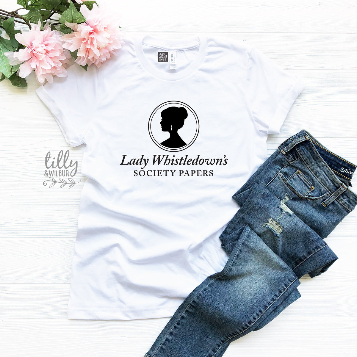 Bridgerton T-Shirt, Lady Whistledown&amp;#39;s Society Papers T-Shirt, Anthony, Benedict, Colin, Daphne, Eloise, Francesca, Gregory, Hyacinth Shirt