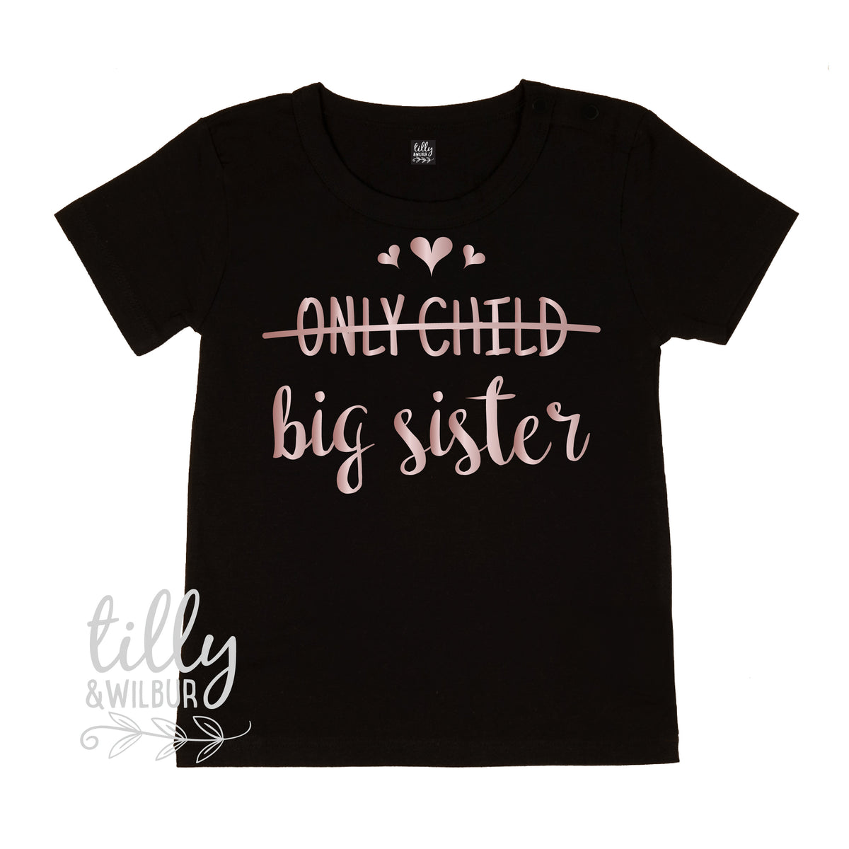 Only Child Big Sister T-Shirt, I&amp;#39;m Going To Be A Big Sister Shirt, Pregnancy Announcement T-Shirt, Big Sister Shirt, Sister Shirt, New Baby