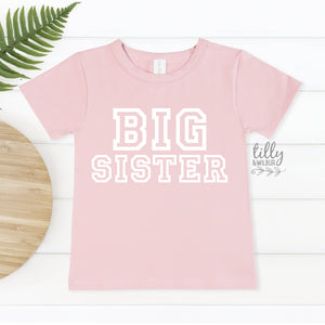 Big Sister T-Shirt, Big Sister Announcement, Big Sister Gift, Pregnancy Announcement Shirt, I&#39;m Going To Be A Big Sister Announcement Shirt