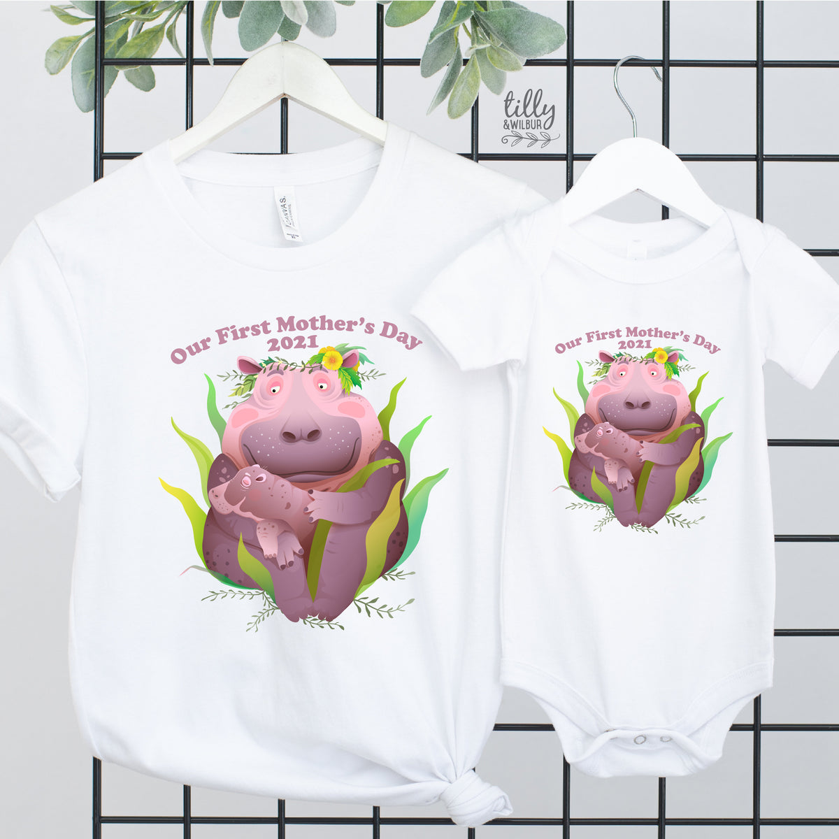 Our First Mother&amp;#39;s Day 2021 Matching Outfits, Mother And Baby Mother&amp;#39;s Day T-Shirts, Mothers Day Gift, Mummy &amp; Me Matching, 1st Mother&amp;#39;s Day