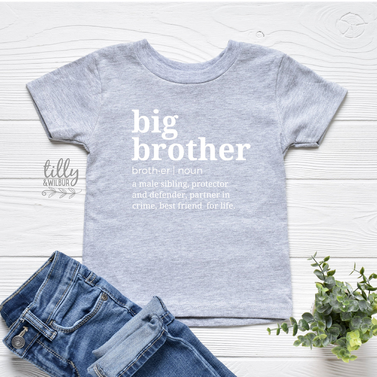 Big Brother Definition T-Shirt, I&amp;#39;m Going To Be A Big Brother, Pregnancy Announcement T-Shirt, Big Bro Gift, Sibling T-Shirt, Boys Clothing