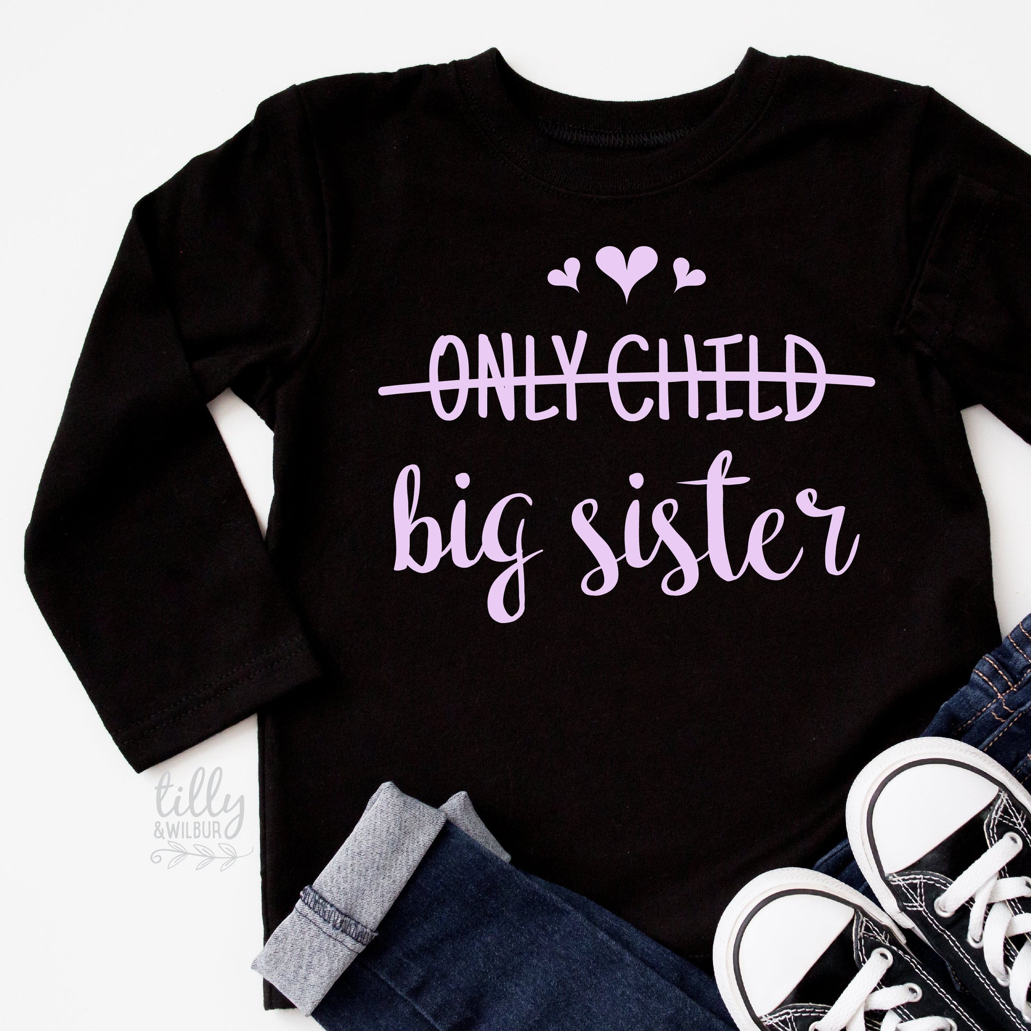 big sister shirt long sleeve