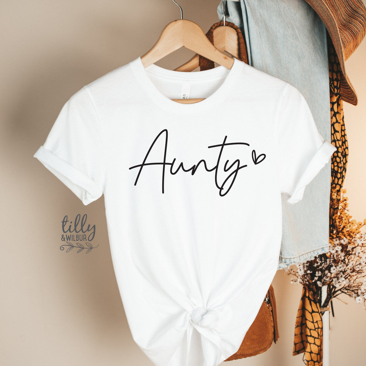 Aunty T-Shirt, Pregnancy Announcement T-Shirt, I&amp;#39;m Going To Be An Aunty, Baby Shower Gift, Women&amp;#39;s Clothing, Aunty, Auntie, Sister Gift