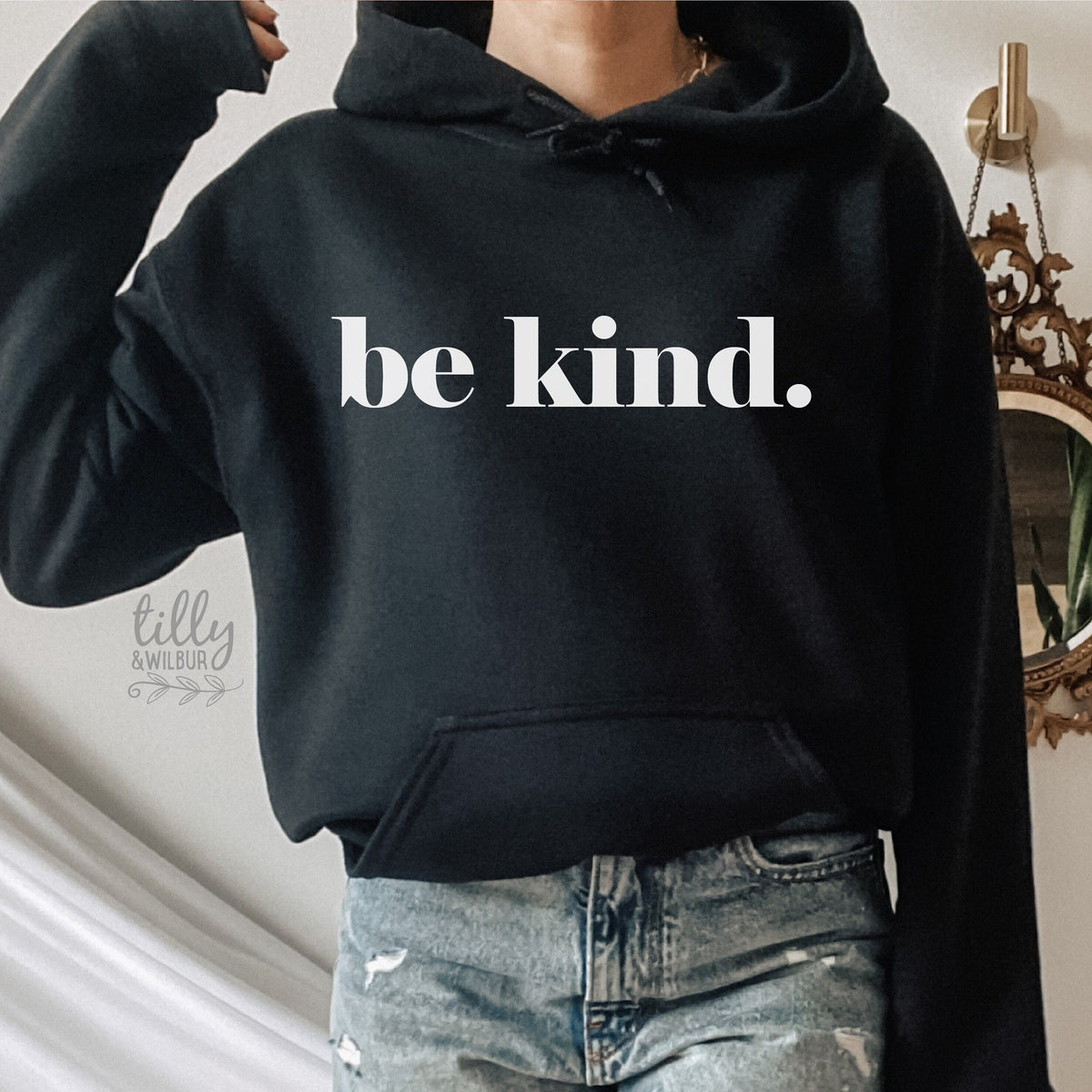 Be Kind Women&amp;#39;s Hoodie, Be Kind Sweatshirt, Be Kind Jumper, Kindness Matters, Inspirational Clothing, Inspirational Wear, Kindness Clothing