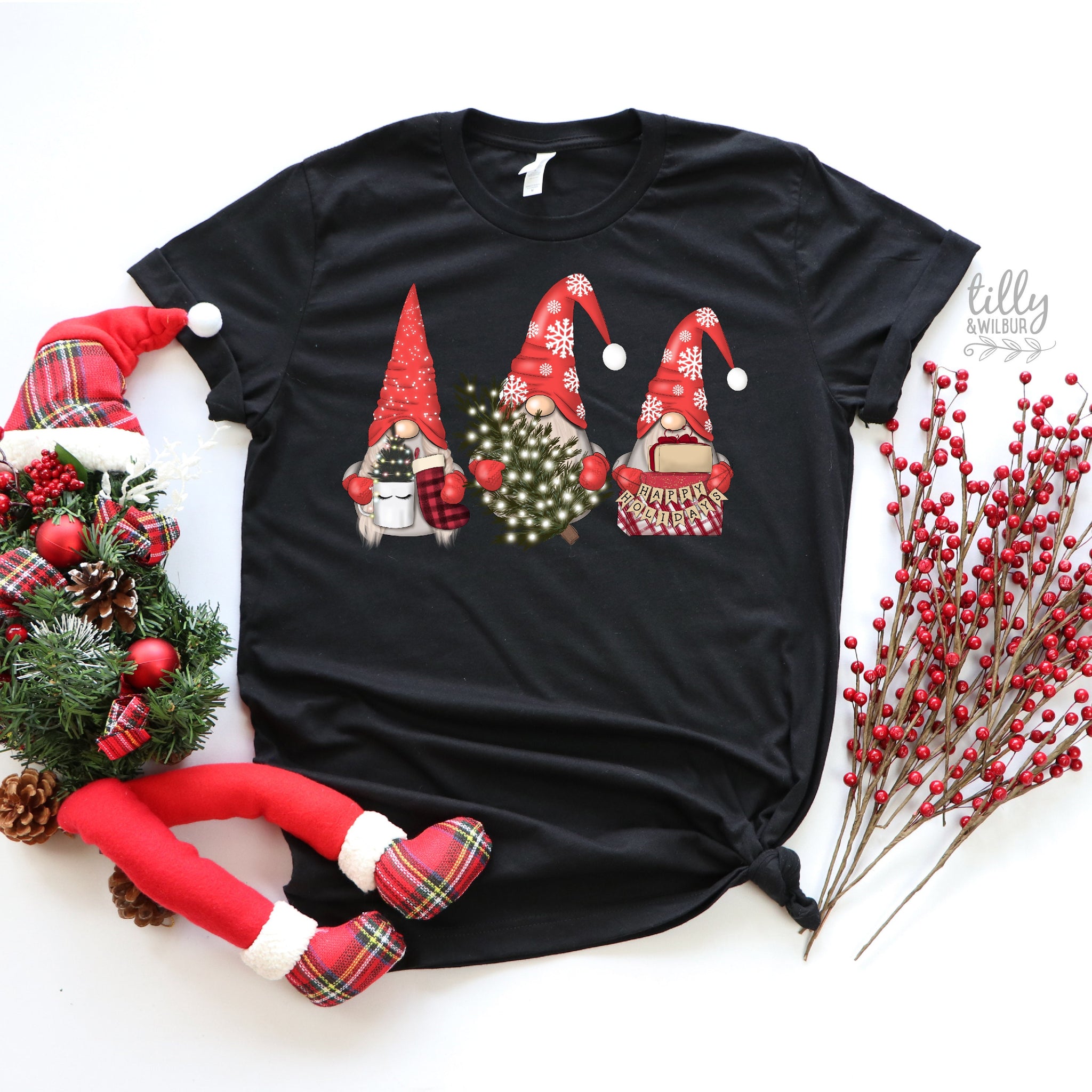 gnome christmas shirt