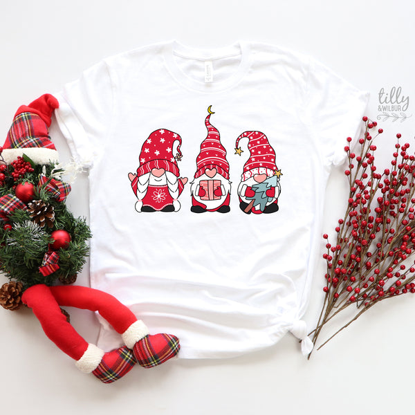 Gnome Family Christmas Matching T-Shirts - Tilly&Wilbur®