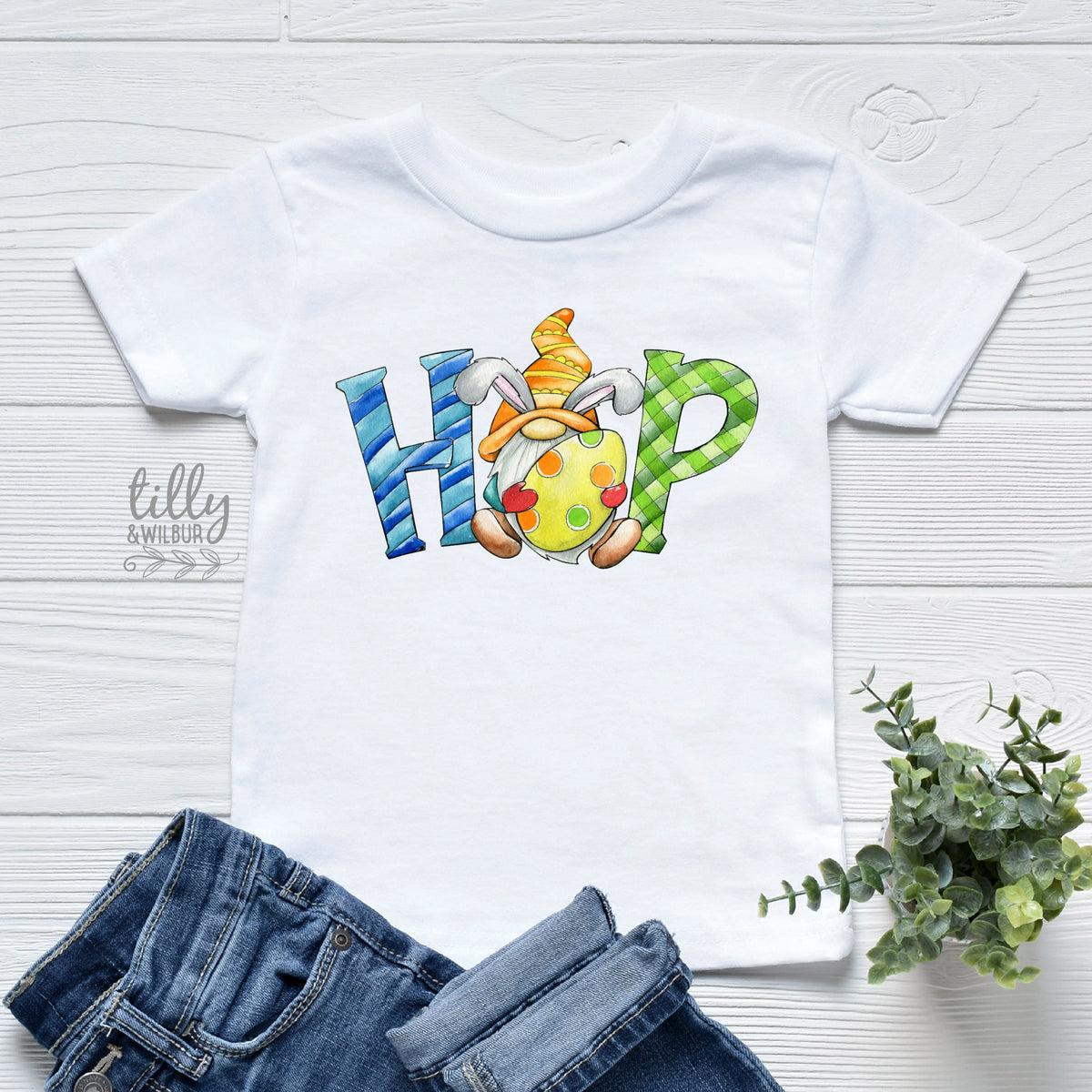 Easter T-Shirt, Gnome T-Shirt, Easter Gnomes T-Shirt, Hop Easter T-Shirt, Boys Easter Gift, Easter Gift, Easter Shirt, Hip Hop Easter Shirt